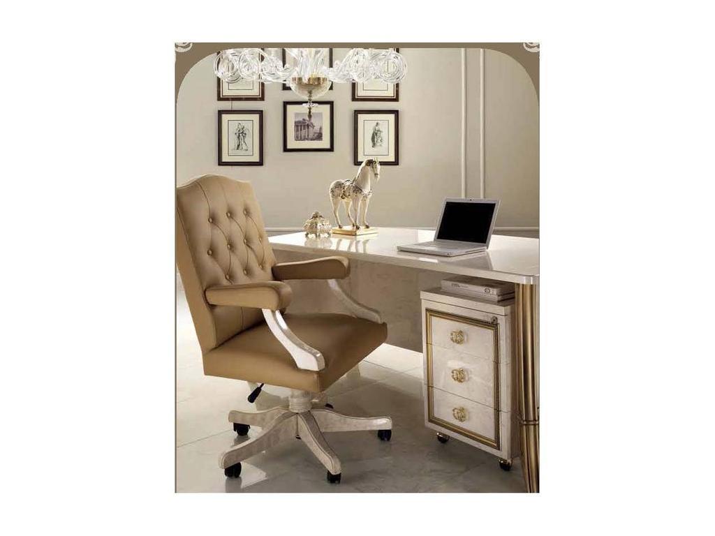 Arredo Classic: Melodia: кресло вращающееся (слоновая кость, тк.кат А)