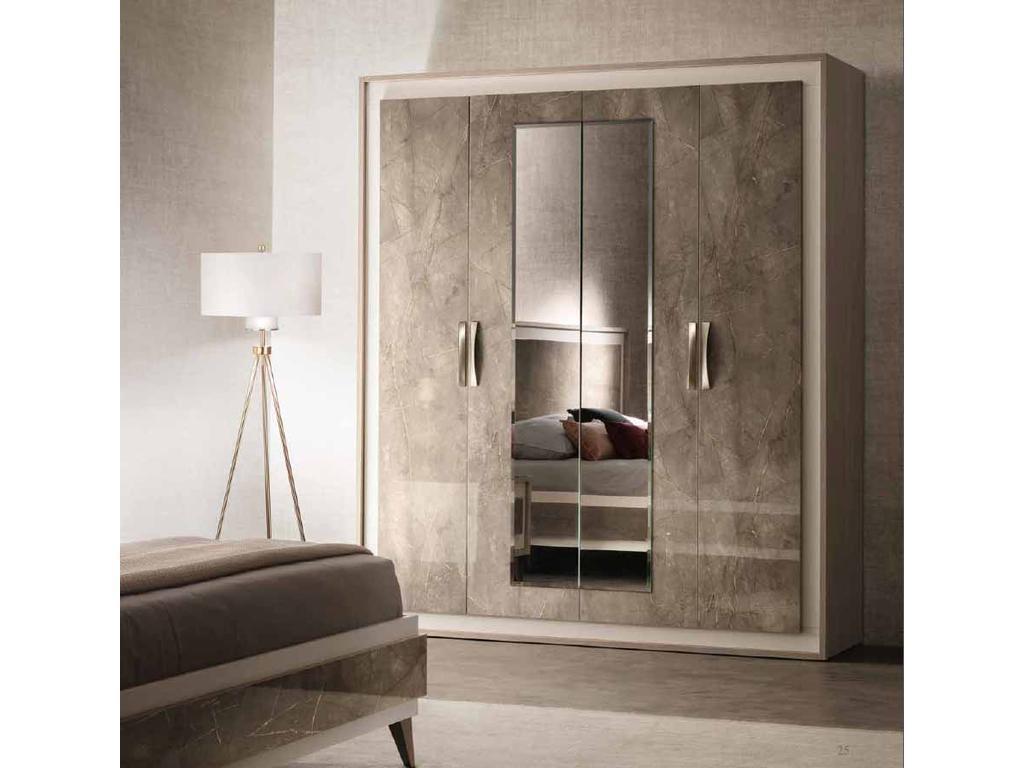 Шкаф 4 дверный Arredo Classic Ambra