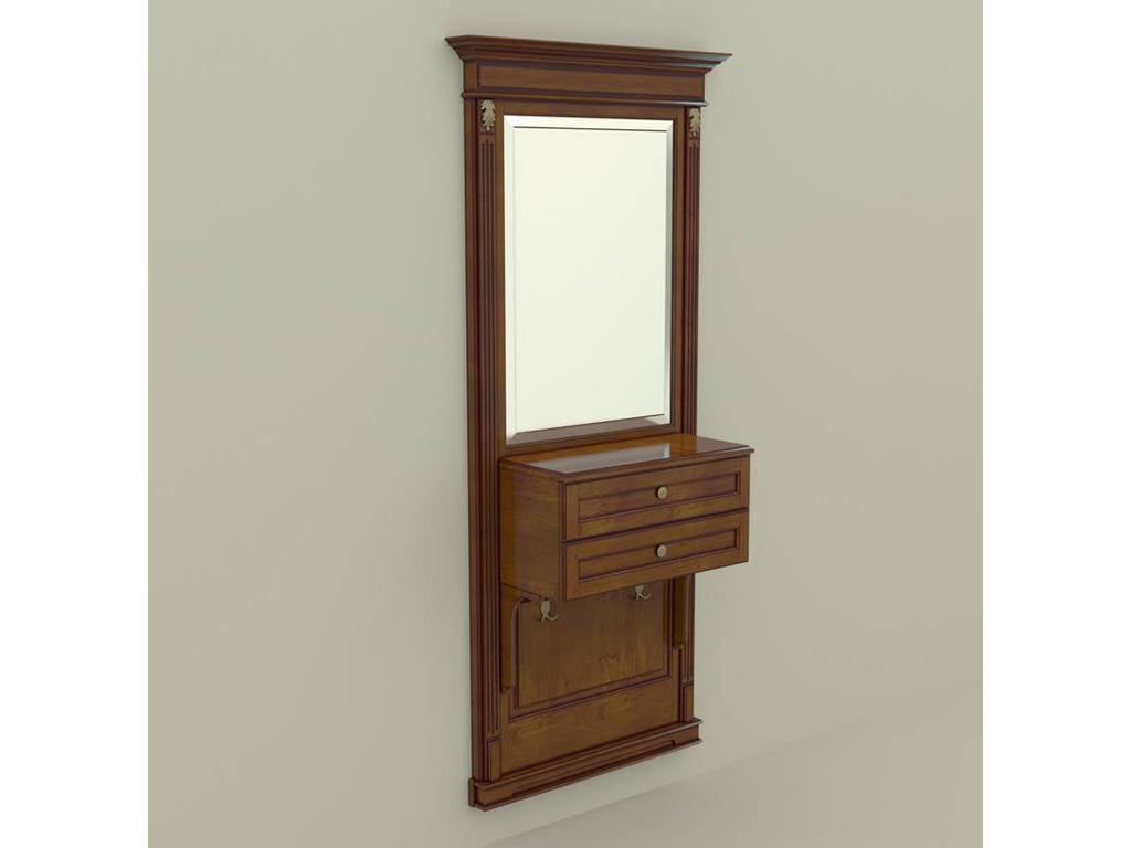Arco: Classica Prestige: панель - зеркало с консолью  (орех)