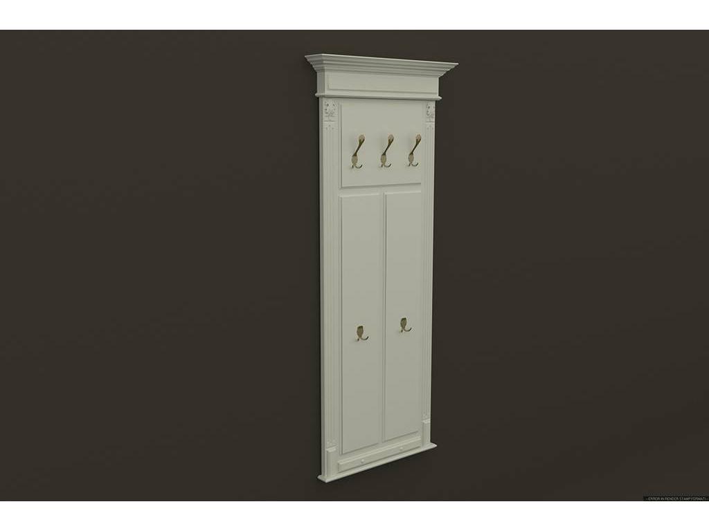Arco: Classica Prestige: вешалка  - панель с крючками (беж, коричневая патина)
