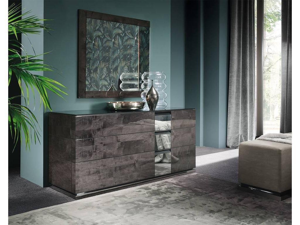 ALF: Heritage: комод  (dark velvet birch high gloss)