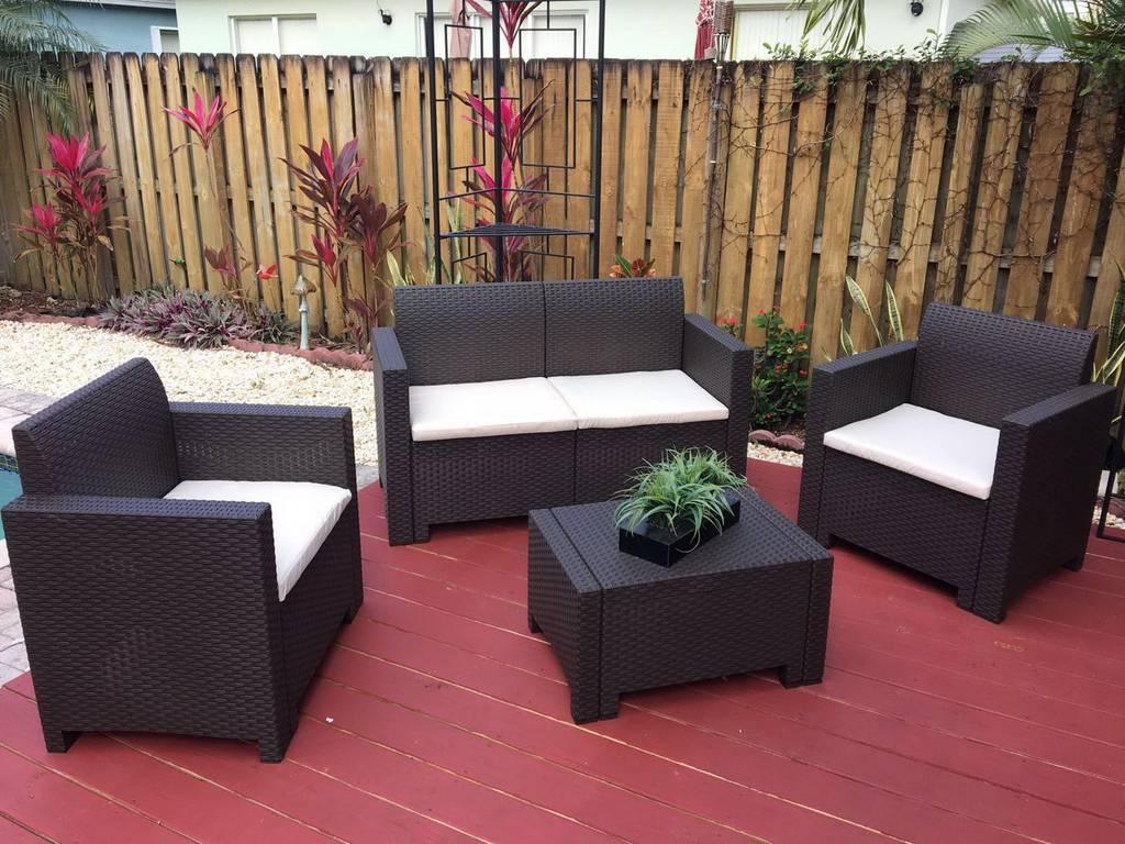 Лаунж зона Rattan Nebraska