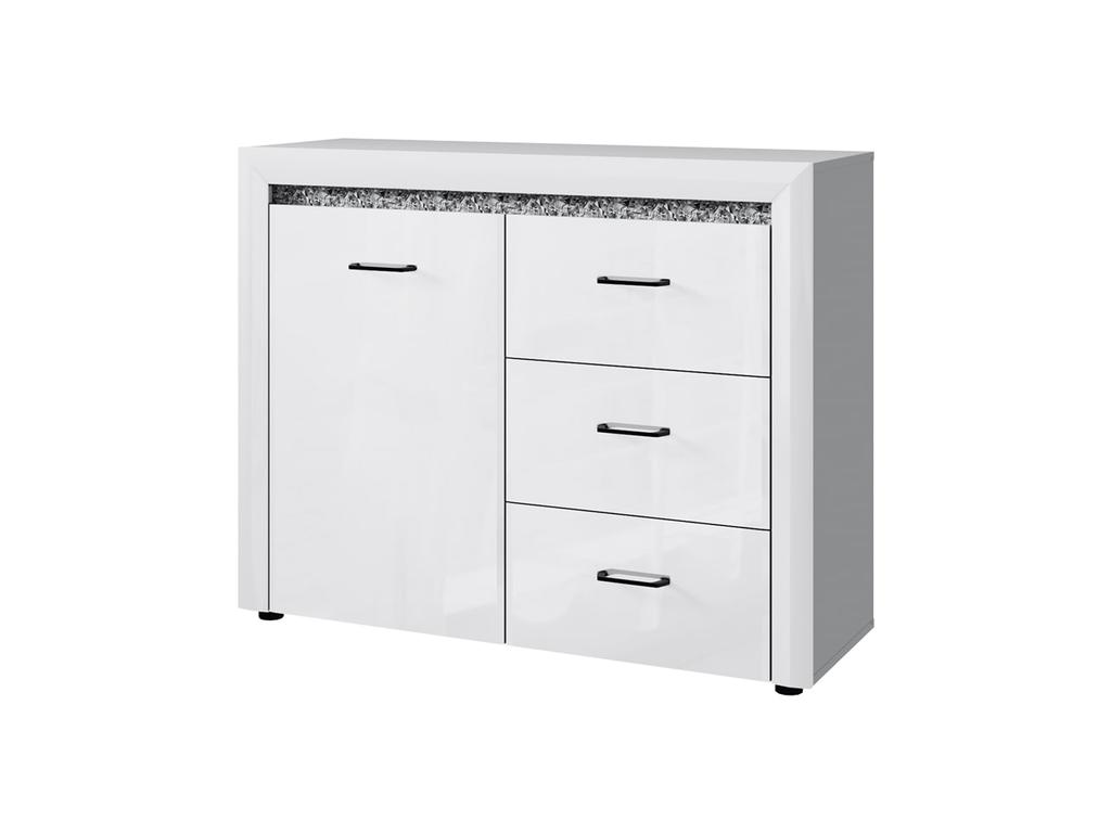 Комод Anrex Whiteblack