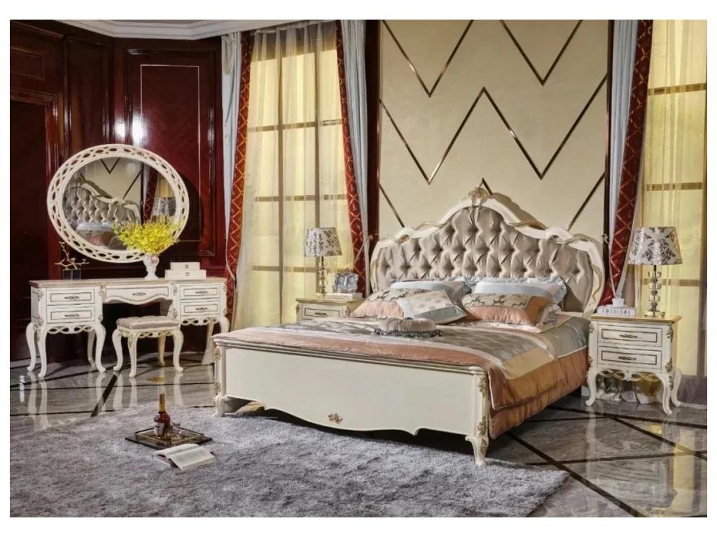 Кровать двуспальная FurnitureCo Бьянка