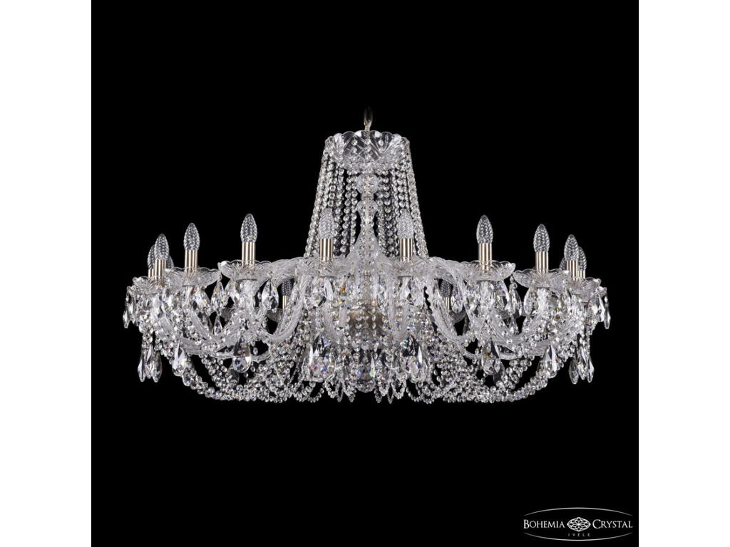 Bohemia Ivele Crystal: 1402/20/400 Pa: люстра хрустальная (прозрачный)