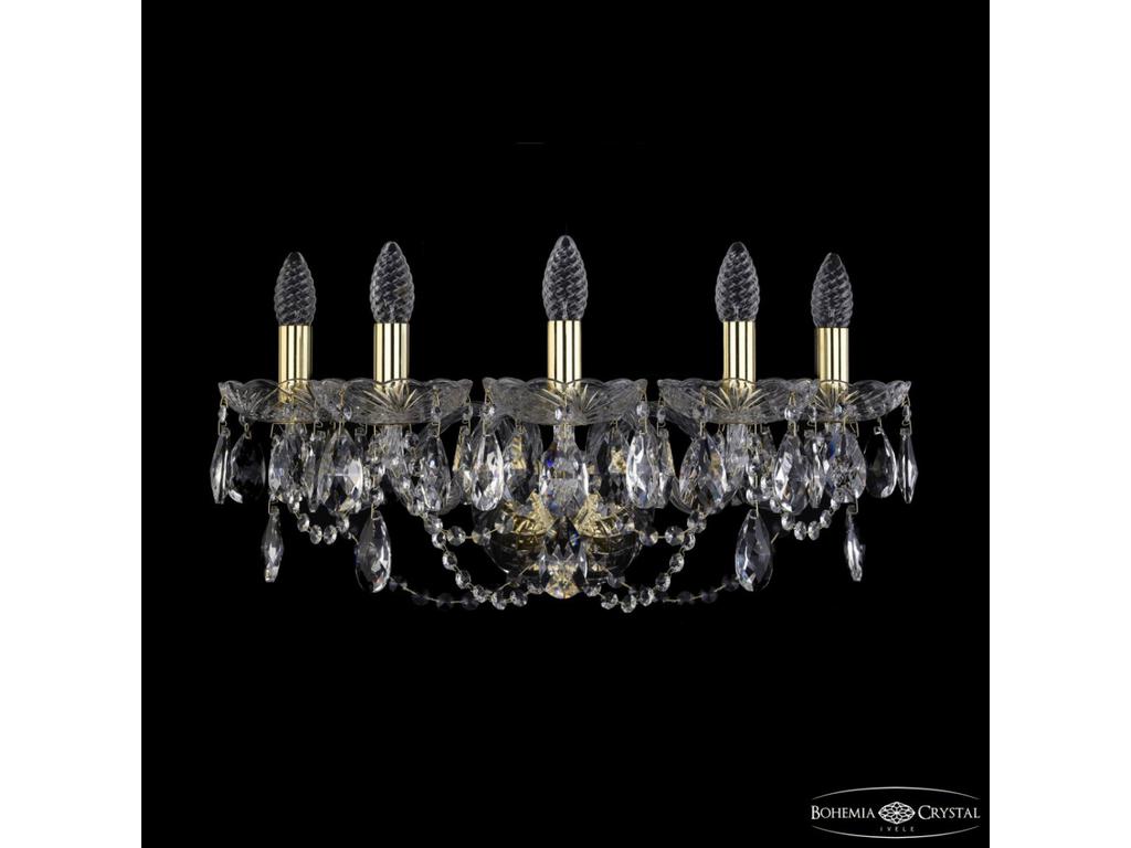 Bohemia Ivele Crystal: 1402B/5/195/XL G: бра (прозрачный)