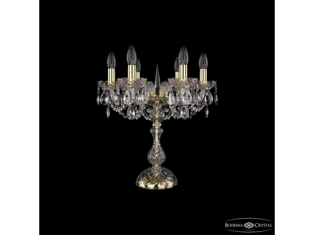Bohemia Ivele Crystal: 1402L/6/141-47 G: лампа настольная (прозрачный)