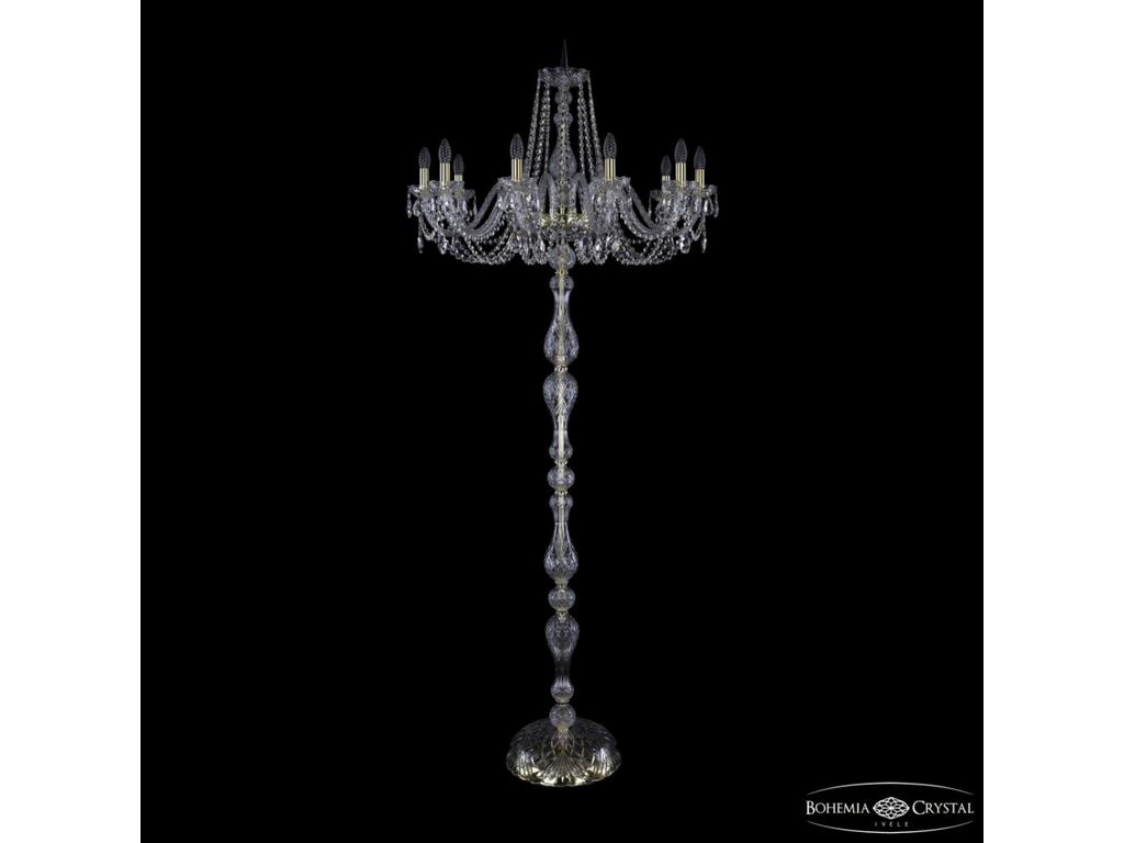 Bohemia Ivele Crystal: 1402T1/10/300-210 G: торшер (прозрачный)