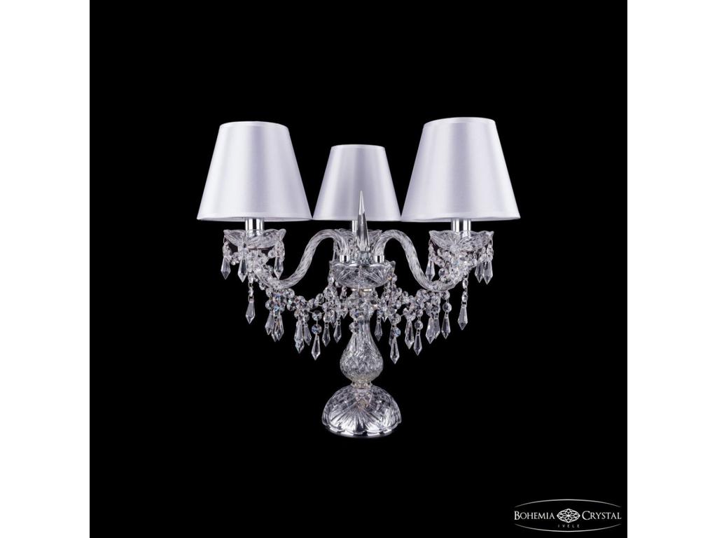 Bohemia Ivele Crystal: 1403L/3/141-39 Ni SH21-160: лампа настольная (светлый)