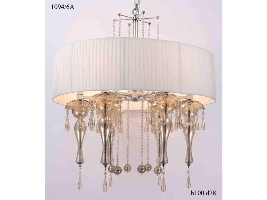 люстра подвесная Catic Company    [316046] стекло шампань