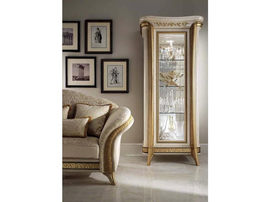 Arredo Classic: Melodia: витрина 1 дверная лев/прав (слоновая кость)