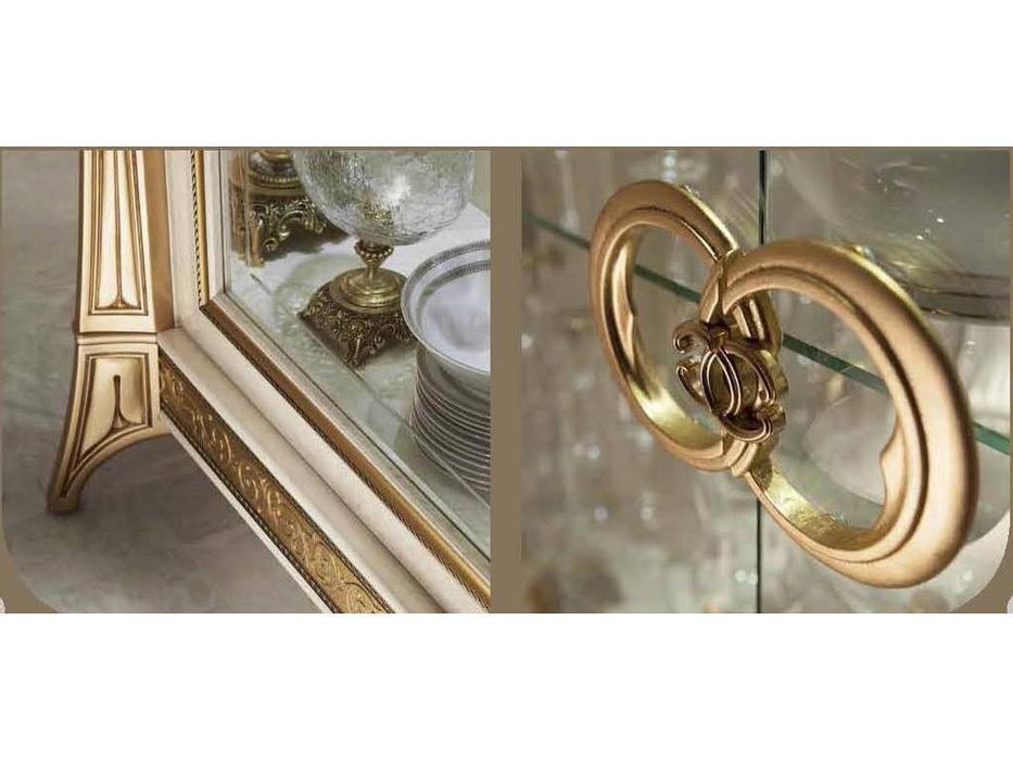 Arredo Classic: Melodia: витрина 1 дверная лев/прав (слоновая кость)