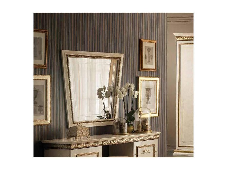 Arredo Classic: Fantasia: зеркало настенное (слоновая кость, золото)