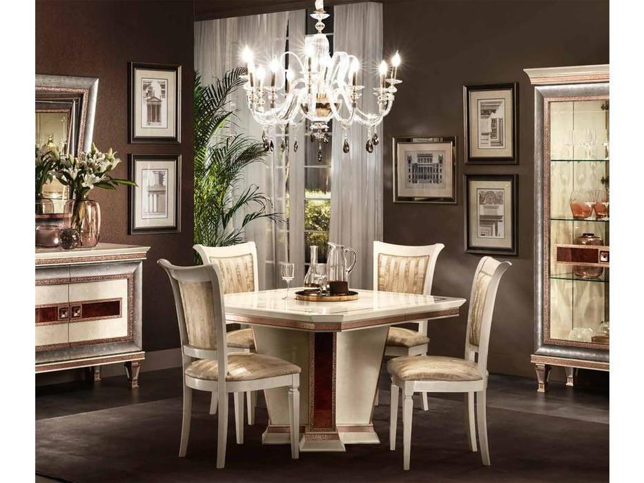 Arredo Classic: Dolce Vita: стол обеденный раскладной 120/160 (слоновая кость)