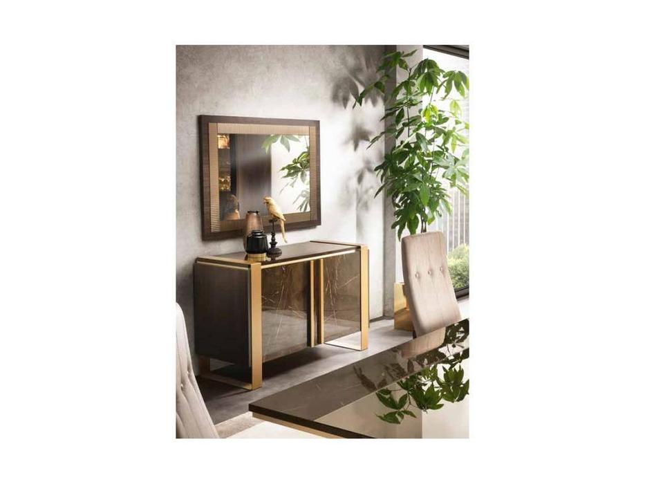 Arredo Classic: Essenza: буфет 2 дв. (венге, коричневый, золото)