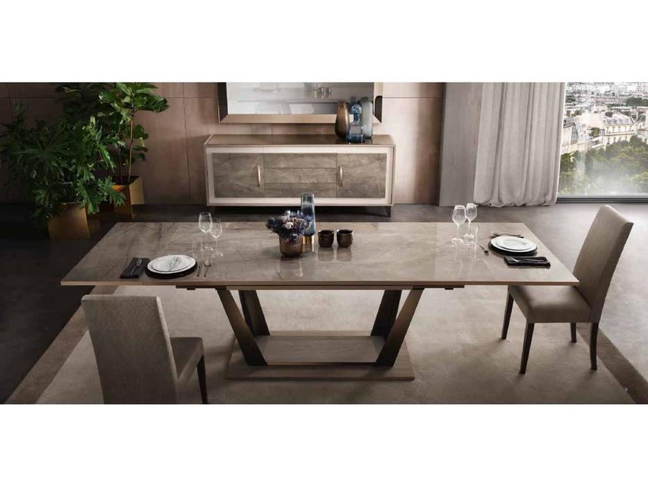Arredo Classic: Ambra: стол обеденный раскладной (вяз светлый)