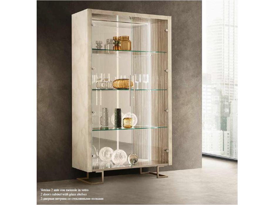 Arredo Classic: Luce: витрина 2 дверная (светлый)