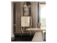 Arredo Classic: Diamante: витрина малая (слоновая кость, вяз, золото)