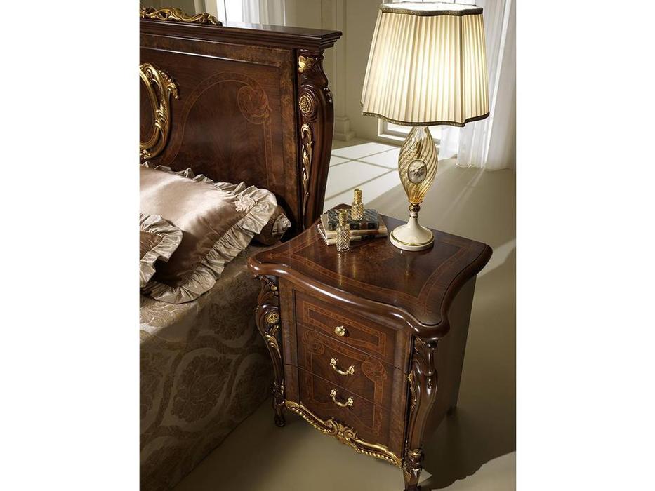 Arredo Classic: Donatello: тумба прикроватная (тёмный орех)