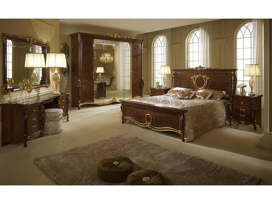 Arredo Classic: Donatello: спальная комната (тёмный орех)