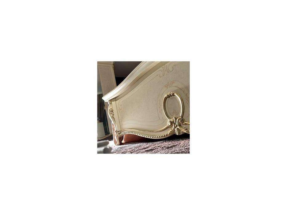 Arredo Classic: Tiziano: кровать 180х200 (слоновая кость с золотом)