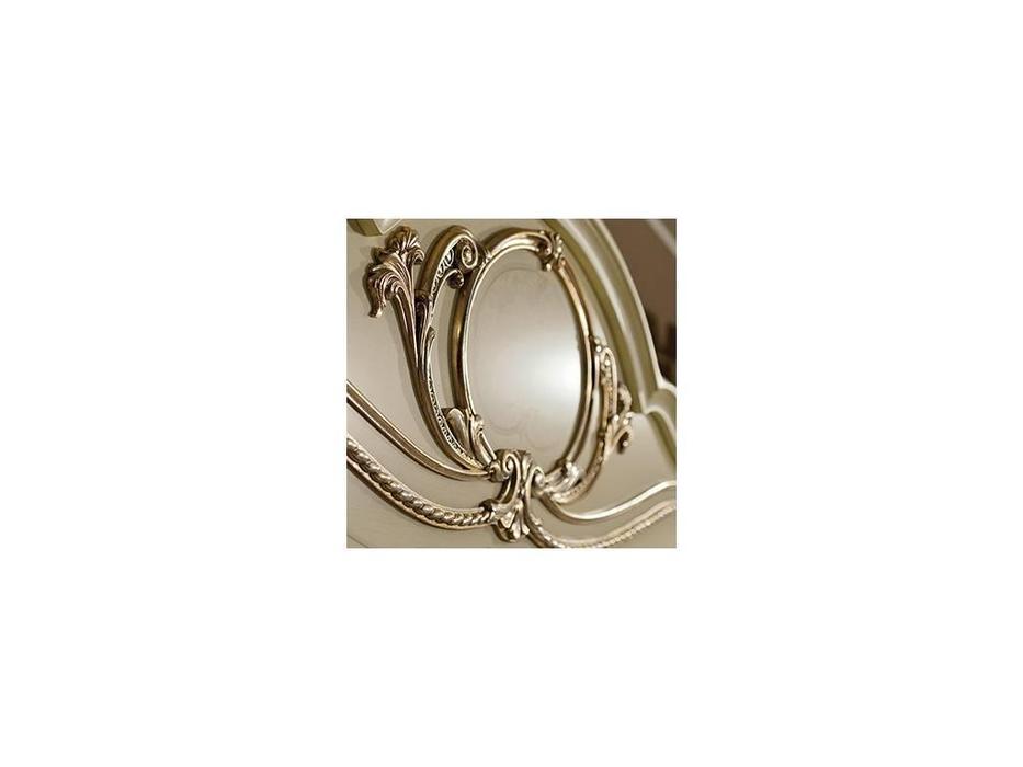 Arredo Classic: Tiziano: кровать 180х200 (слоновая кость с золотом)