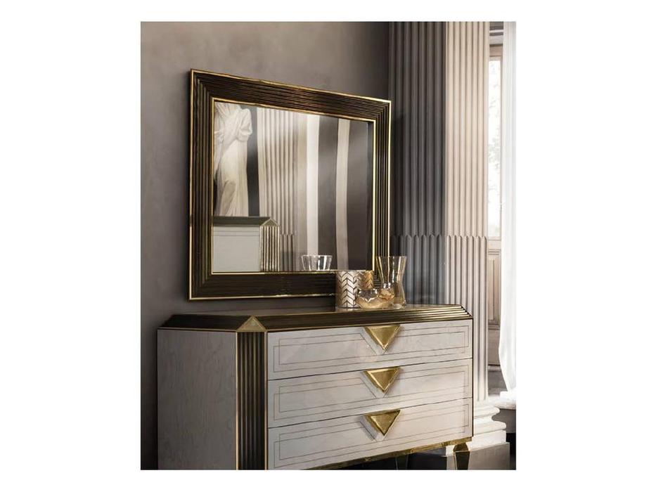 Arredo Classic: Diamante: зеркало малое (слоновая кость, вяз, золото)