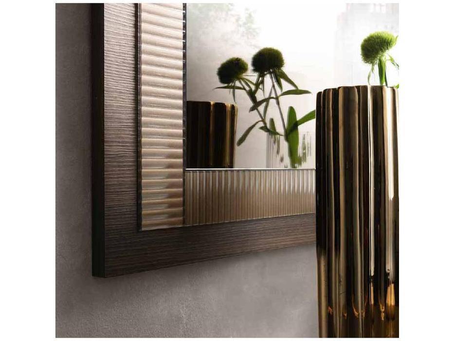 Arredo Classic: Essenza: зеркало настенное малое (венге, коричневый, золото)