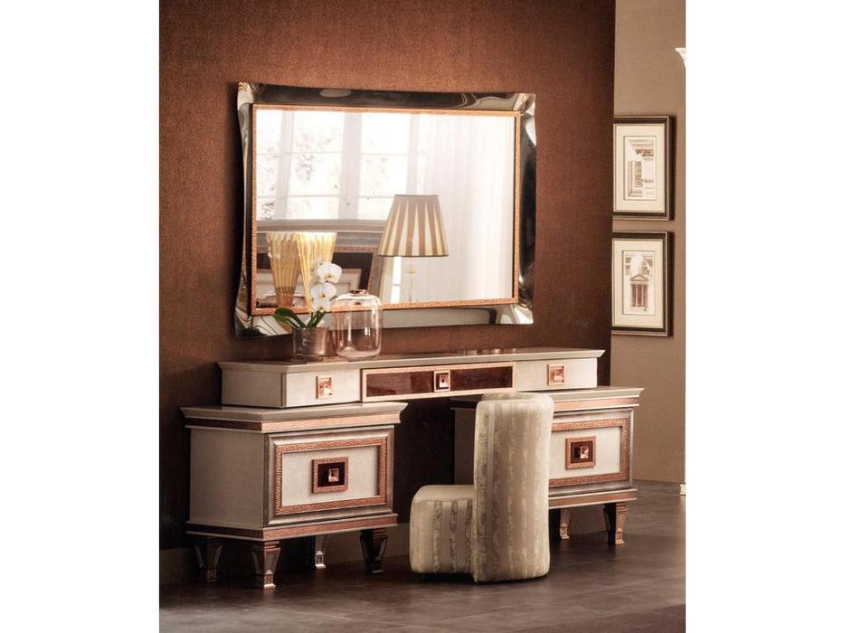 Arredo Classic: Dolce Vita: зеркало в стелянной раме   (крем, золото)