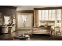 Arredo Classic: Fantasia: спальная комната с 4-х дверным шкафом (кремовый мраморный)