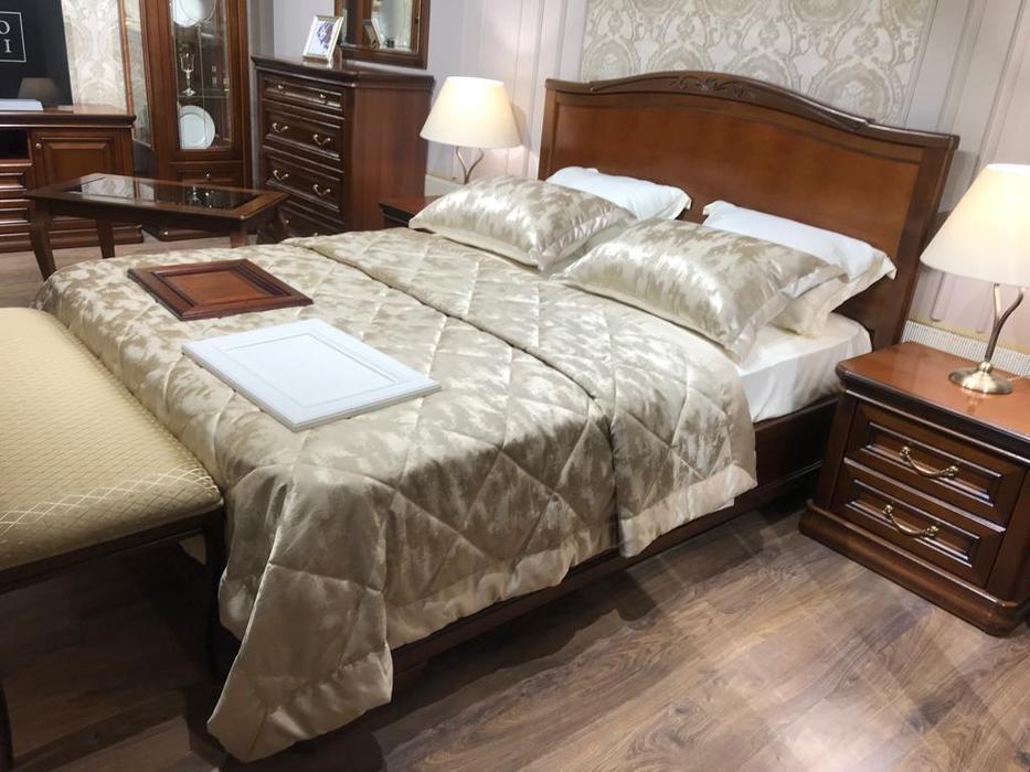 Свобода: Сильвия: кровать 180х200  (орех милано)