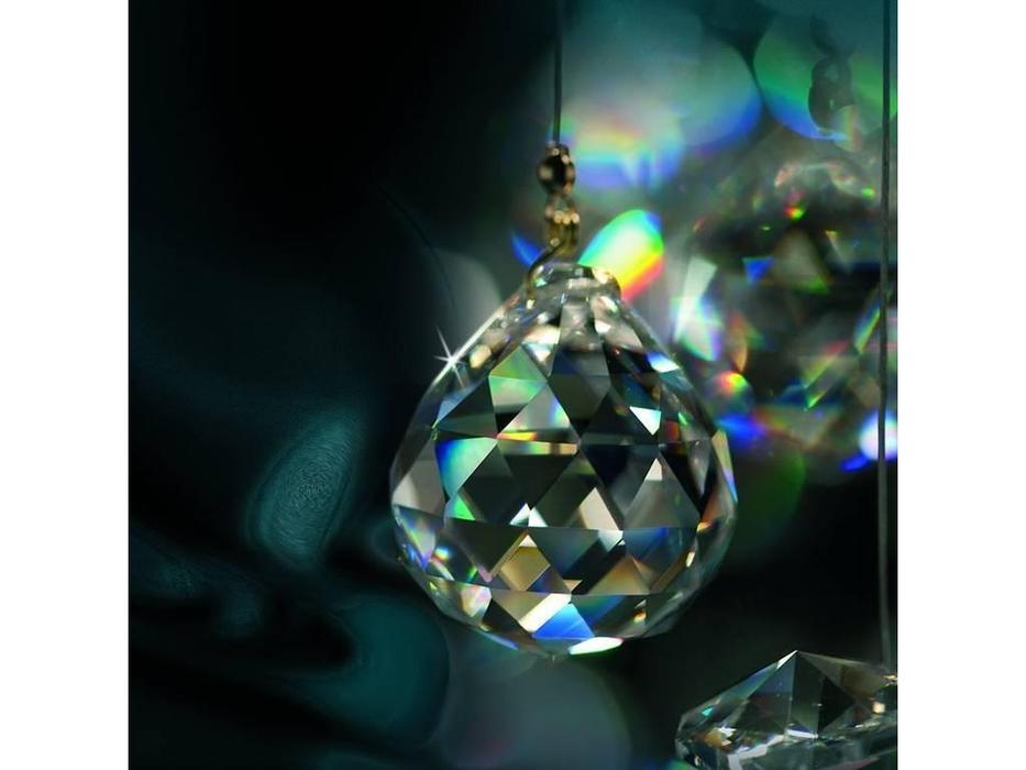 Artglass: люстра JACQUELINE CE (никель)