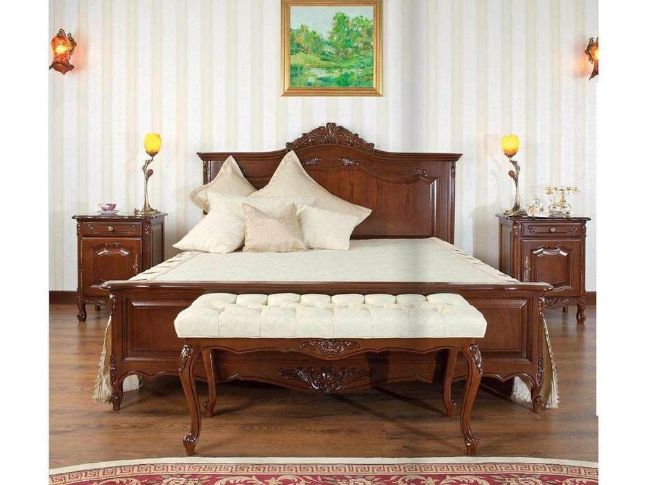 Mobex Мобекс: Mogador: кровать 160х200 (орех)