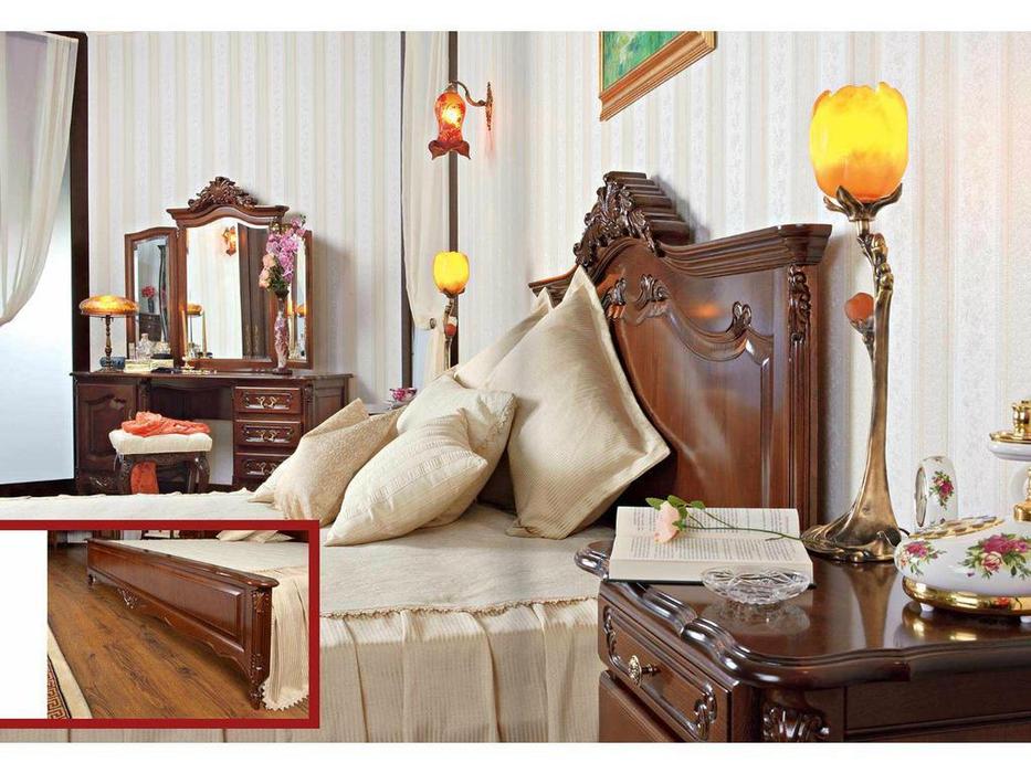 Mobex Мобекс: Mogador: кровать 160х200 (орех)