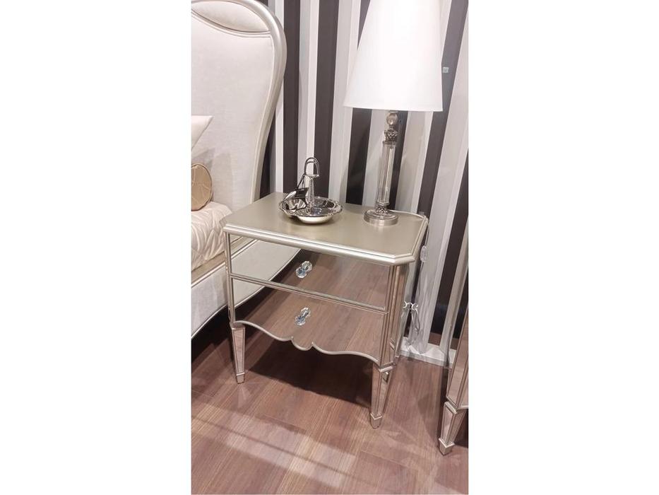 Fratelli Barri: Rimini: тумба прикроватная  с ящиками (зеркальный)