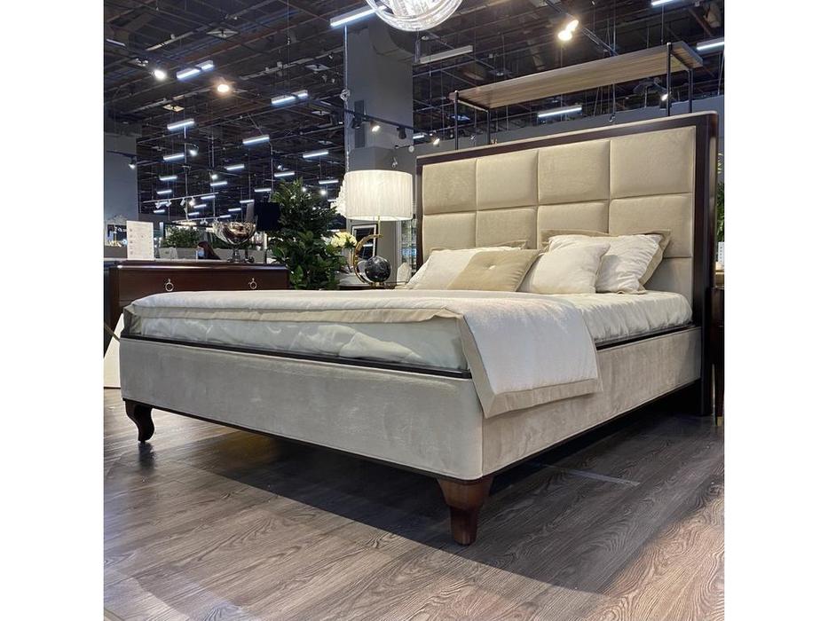 Fratelli Barri: Mestre: кровать 180х200  (шпон вишни, серебро)