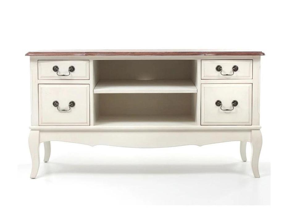 Mobilier de Maison: Provence: тумба под телевизор  с эффектом старения (молочный)