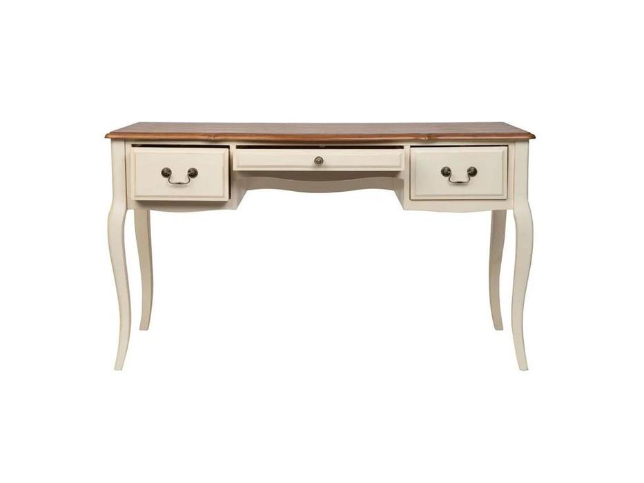 Mobilier de Maison: Provence: стол письменный  с эффектом старения (молочный)