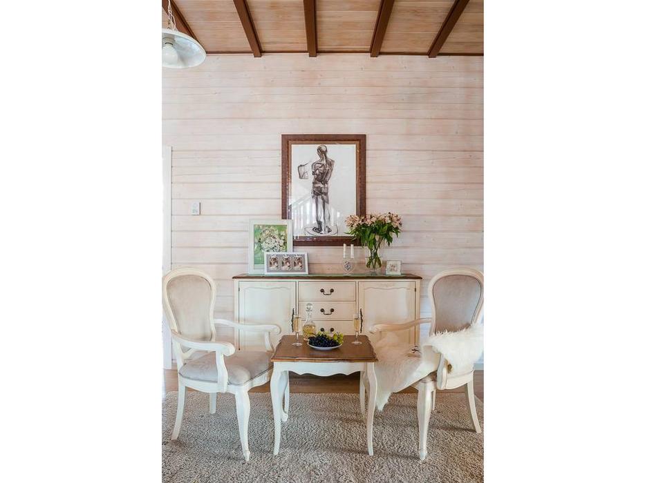 Mobilier de Maison: Provence: буфет  с эффектом старения (молочный)