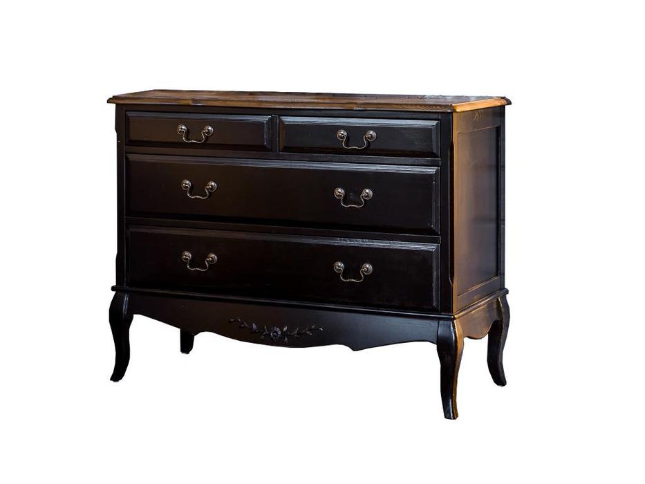 Mobilier de Maison: Provence: комод  (черный со старением)