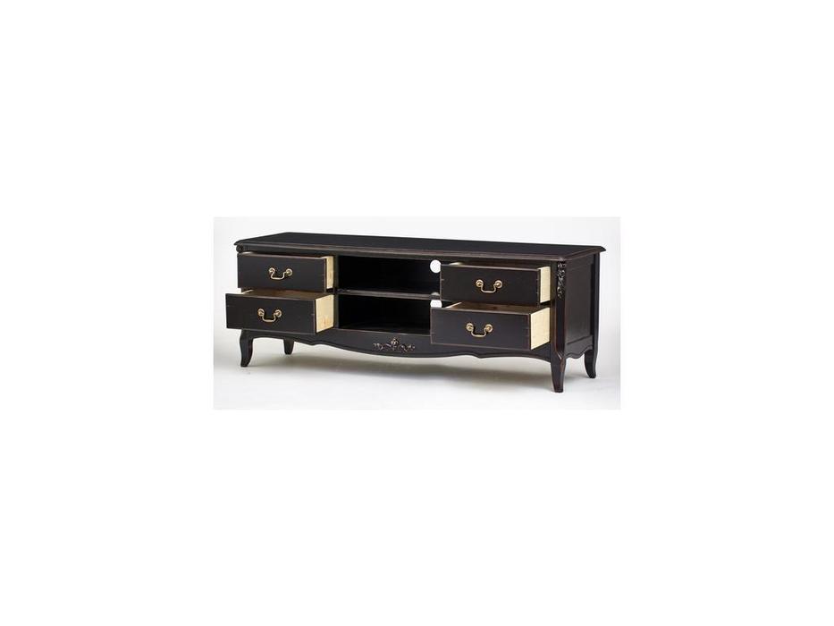 Mobilier de Maison: Provence: тумба под телевизор  (черный со старением)