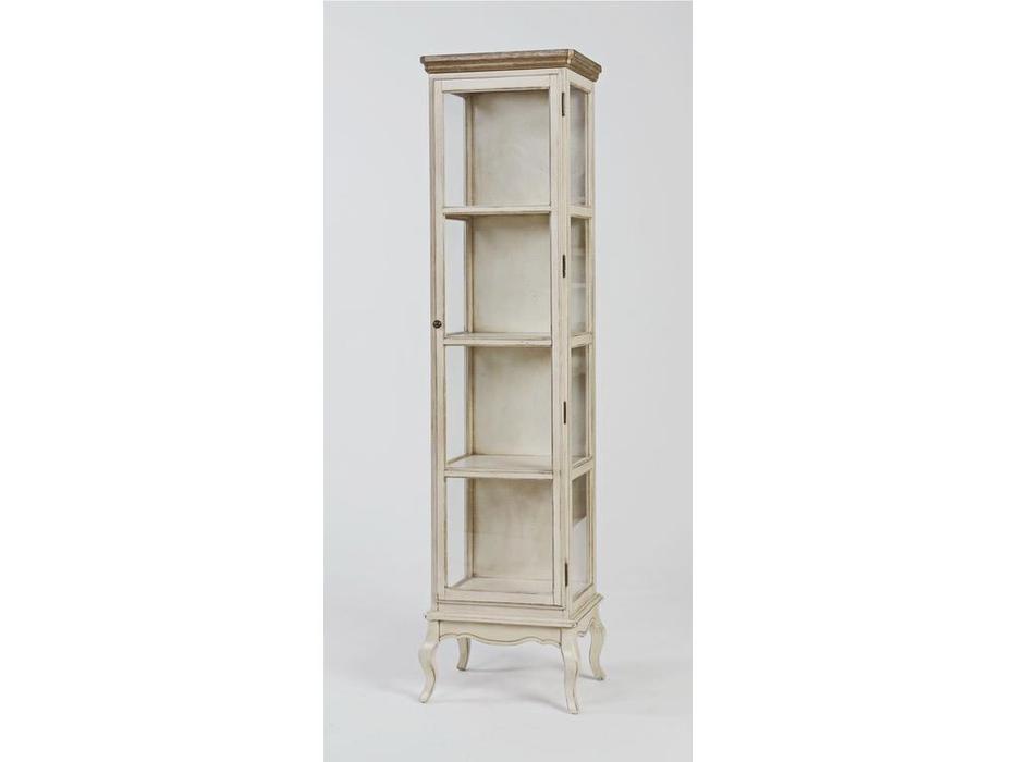 Mobilier de Maison: Provence: витрина  с эффектом старения (бежевый)