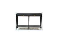 Mobilier de Maison: Provence: консоль с ящиками (черный со старением)