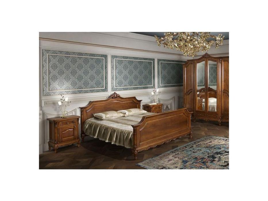 Simex: Роял: кровать 180х200 (орех)