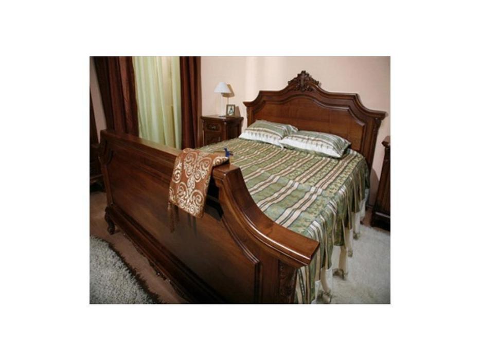 Simex: Роял: кровать 180х200 (орех)
