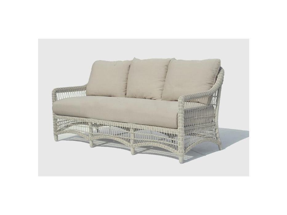 Skylinedesign: Arena: диван 3 местный  (WHITE WASH)