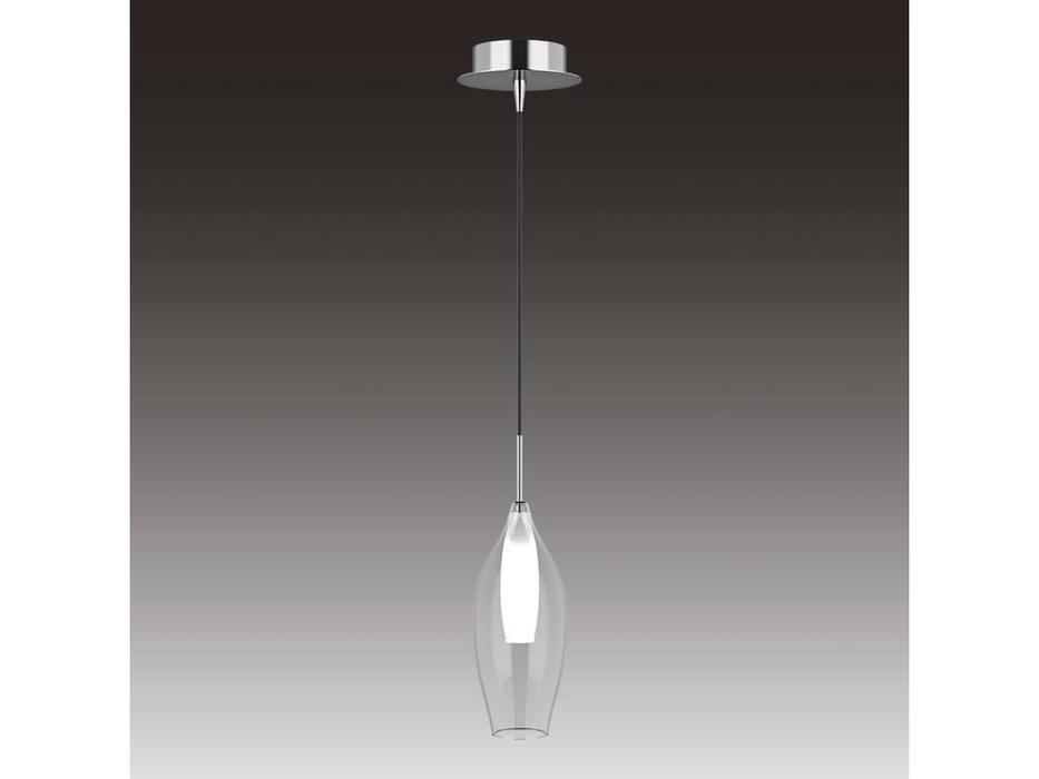 Lightstar: Pentola: люстра подвесная 1х25W G9 (хром, белый)