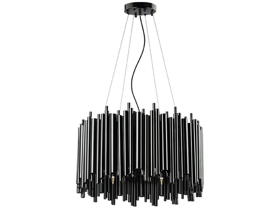 Lightstar: Savona: люстра подвесная  10х40W G9 (черный)