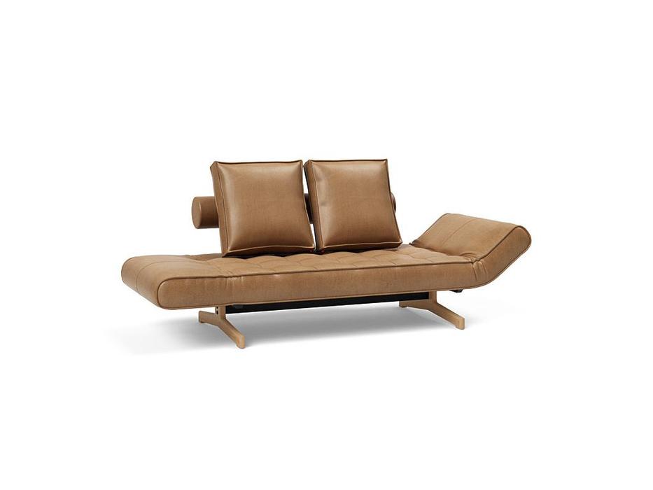 Innovation: Ghia Wood: диван-кровать раскладной (коричневый)
