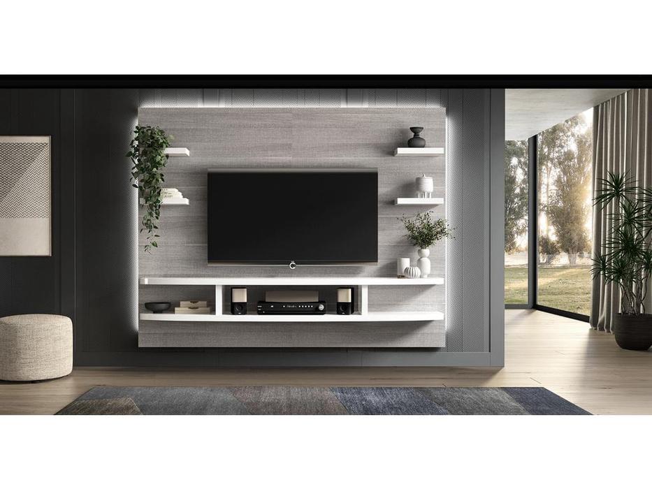 Status: Wall unit: панель под телевизор  (беленый дуб)